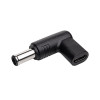 Akyga AK-ND-C14 Ladeadapter USB-C auf DC 6,5 x 4,4 mm + Pin für Notebooks, 18,5-20 V, 100 W