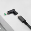 Akyga AK-ND-C18 Ladeadapter USB-C auf DC 6,3 x 3,0 mm für Notebooks, 15-16 V, 100 W