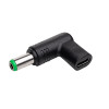Akyga AK-ND-C18 Ladeadapter USB-C auf DC 6,3 x 3,0 mm für Notebooks, 15-16 V, 100 W