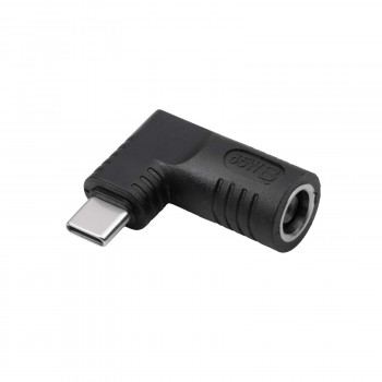 Akyga AK-ND-D02 Adapter DC 7,4 x 5,0 mm + Pin auf USB-C PD für Notebook-Netzteile, 65 W