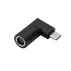 Akyga AK-ND-D02 Adapter DC 7,4 x 5,0 mm + Pin auf USB-C PD für Notebook-Netzteile, 65 W