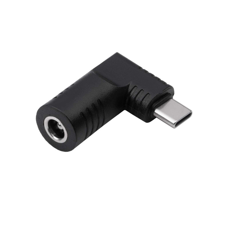 Akyga AK-ND-D06 Adapter DC 5,5 x 2,5 mm auf USB-C PD für Notebook-Netzteile, 65 W