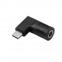 Akyga AK-ND-D08 Adapter DC 5,5 x 1,7 mm auf USB-C PD für Notebook-Netzteile, 65 W, für Dell