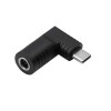 Akyga AK-ND-D08 Adapter DC 5,5 x 1,7 mm auf USB-C PD für Notebook-Netzteile, 65 W, für Dell
