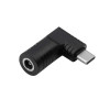 Akyga AK-ND-D09 Adapter DC 5,5 x 3,0 mm + Pin auf USB-C PD für Notebook-Netzteile, 65 W, für HP