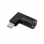 Akyga AK-ND-D16 Adapter DC 6,0 x 4,4 mm + Pin auf USB-C PD für Notebook-Netzteile, 65 W