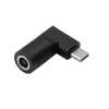 Akyga AK-ND-D16 Adapter DC 6,0 x 4,4 mm + Pin auf USB-C PD für Notebook-Netzteile, 65 W