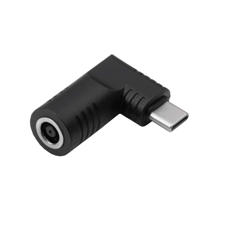 Akyga AK-ND-D16 Adapter DC 6,0 x 4,4 mm + Pin auf USB-C PD für Notebook-Netzteile, 65 W