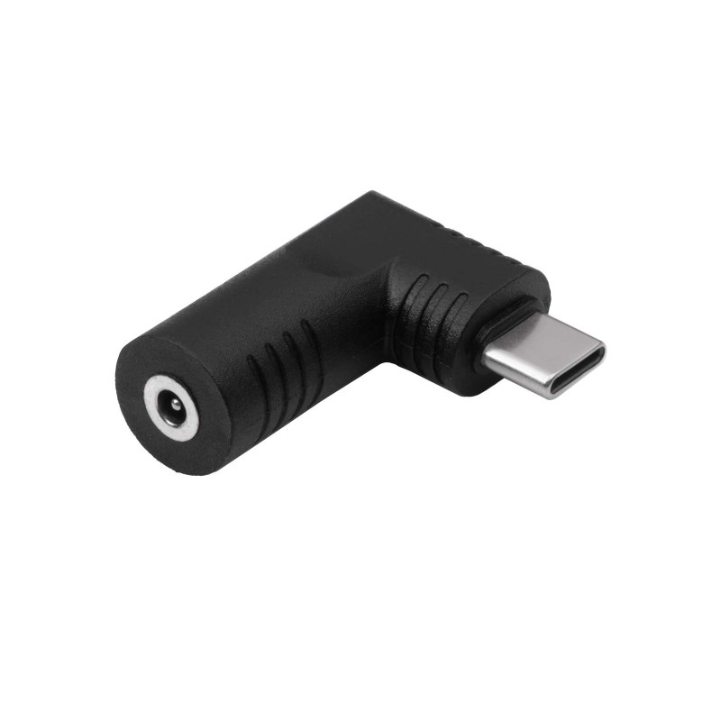 Akyga AK-ND-D17 Adapter DC 3,0 x 1,0 mm auf USB-C PD für Notebook-Netzteile, 65 W