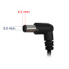 Akyga AK-ND-76 Kfz-Notebook-Netzteil 19,5 V / 2,31 A, 45 W, 4,5 x 3,0 mm + Pin, für HP