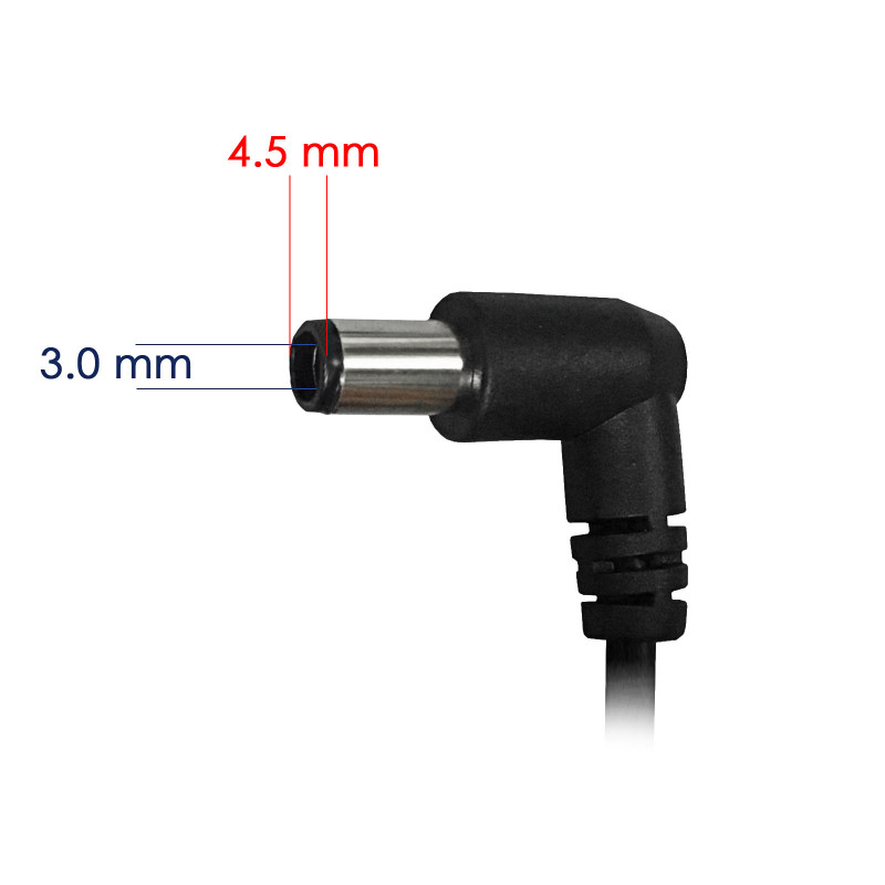 Akyga AK-ND-76 Kfz-Notebook-Netzteil 19,5 V / 2,31 A, 45 W, 4,5 x 3,0 mm + Pin, für HP