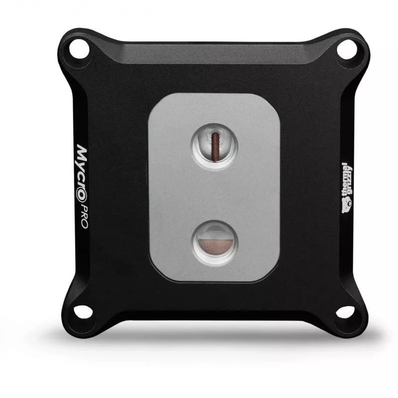 Thermal Grizzly Mycro Pro Stainless Steel CPU-Kühler, Intel 1700/1851, schwarz/silber
