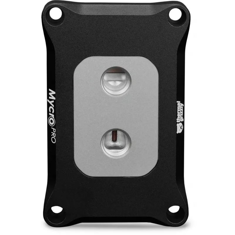 Thermal Grizzly Mycro Pro Stainless Steel CPU-Kühler, AMD AM4/AM5, schwarz/silber