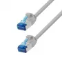 LogiLink CP5032S Cat.6A S/FTP LSZH SlimLine Patchkabel, 1 m, grau
