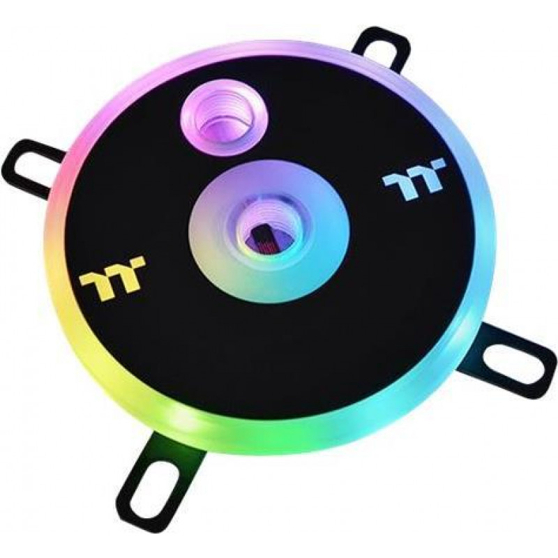 Thermaltake Pacific W5 Plus RGB Wasserblock CL-W208-PL00TR-A, Schwarz