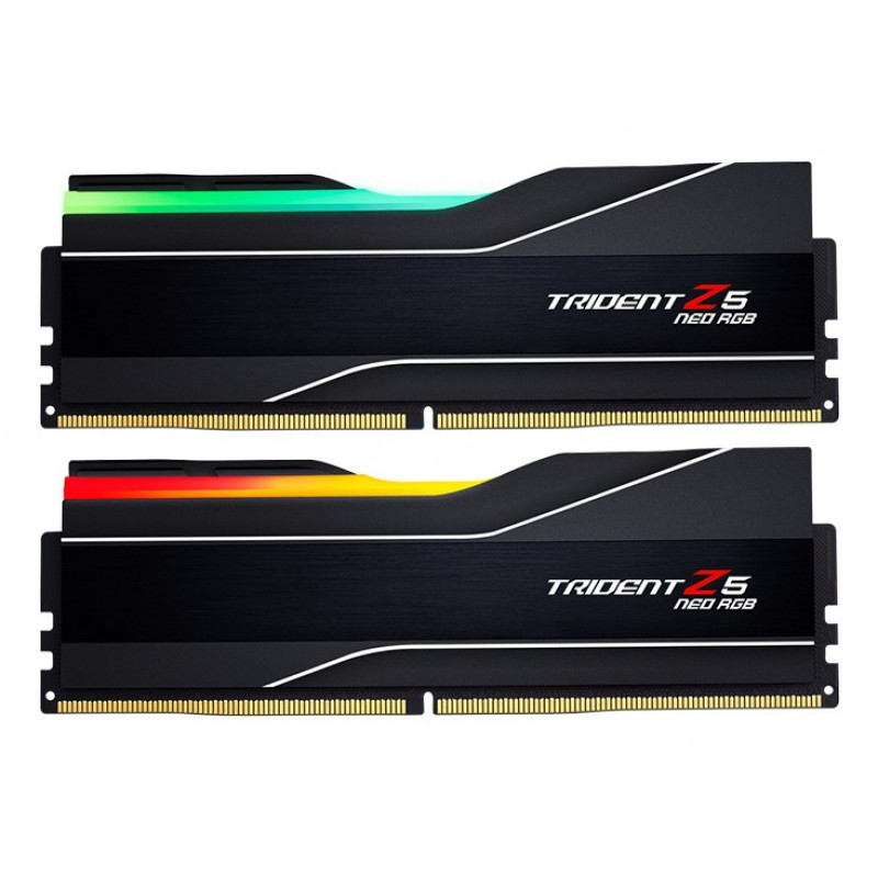 G.Skill Trident Z5 Neo RGB F5-6000J3038F16GH2-TZ5NR DDR5-Speicherkit, 32 GB (2 x 16 GB), 6000 MT/s, CL30