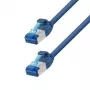 LogiLink CP5026S Cat.6A S/FTP Ethernet-Patchkabel, SlimLine, 0,5 m, blau