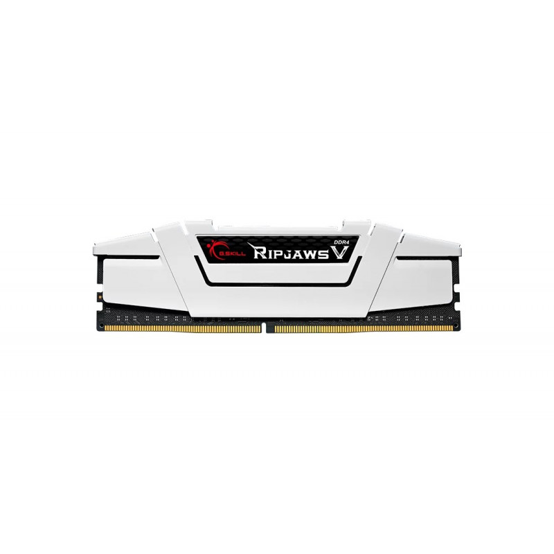 G.Skill Ripjaws V F4-3600C16D-16GVWC DDR4-3600 Speicherkit, 16 GB (2 x 8 GB), CL16, XMP2, weiß