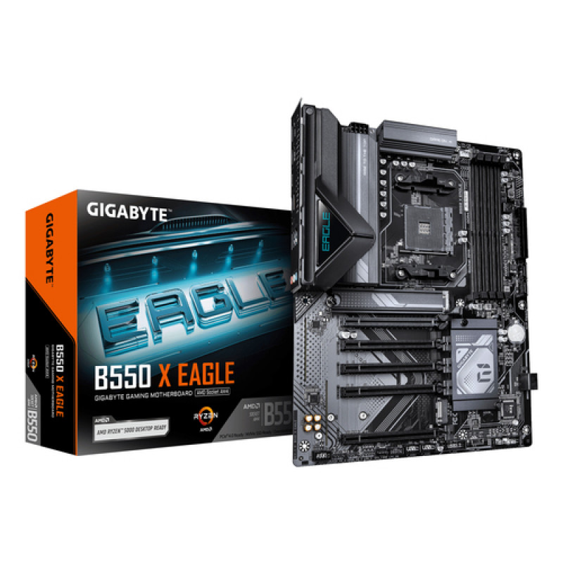 Gigabyte B550 X EAGLE Mainboard, Sockel AM4, DDR4, bis zu 128 GB