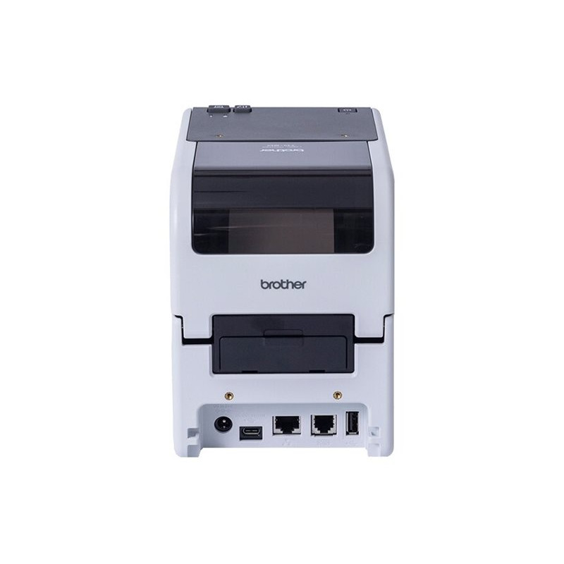 Brother TD-2320DFC203 Etiketten- und Belegdrucker, Schwarzweiß, Thermodirekt, 6,3-cm-Rolle
