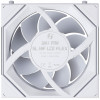 Lian Li UNI FAN SL-INF 120 FLEX LCD Wireless Gehäuselüfter, ARGB und LCD, 120 mm, weiß