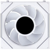 Lian Li UNI FAN SL-INF LCD FLEX Wireless Gehäuselüfter, ARGB und LCD, Reverse Blade, 120 mm, weiß