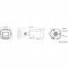 Miton NT-IP108CA-DL IP-Kamera, 8 MP 4K, 2,8-mm-Objektiv, IR- und Weißlicht, IP67, PoE