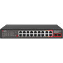 Getfort GF-120G-16P-240 PoE-Switch, 16 x 10/100 PoE + 2 x GE + 2 x SFP, 240 W