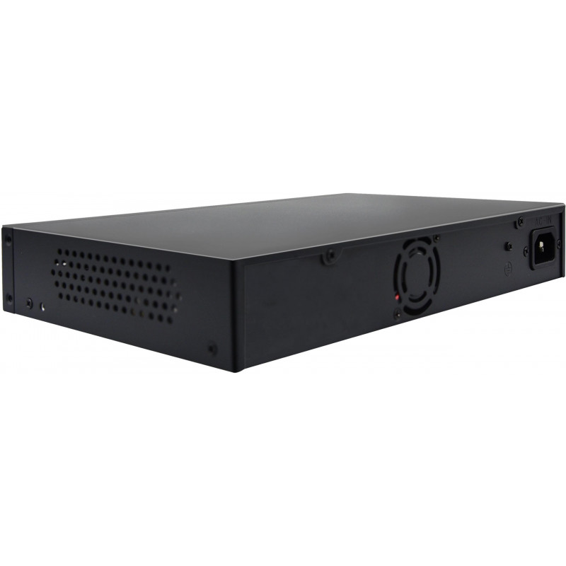 Getfort GF-120G-16P-240 PoE-Switch, 16 x 10/100 PoE + 2 x GE + 2 x SFP, 240 W