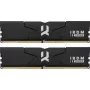 GOODRAM IRDM IR-6000D564L30S/16GDC DDR5 Speicher-Kit, 16 GB (2 x 8 GB), 6000 MHz, CL30, schwarz