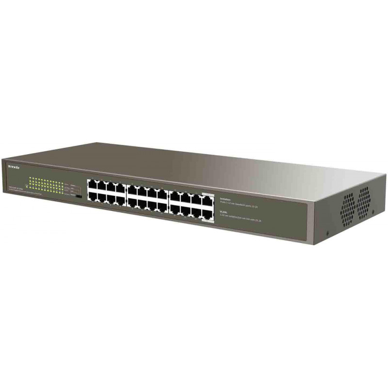 Tenda TEG1124P-24-250W PoE-Switch, 24 Ports, 250 W