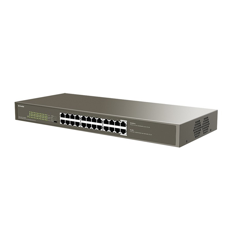 Tenda TEG1124P-24-250W PoE-Switch, 24 Ports, 250 W