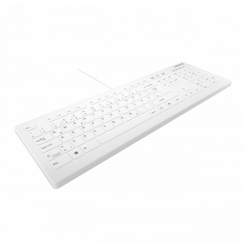 Cherry Contour Active Key AK-C8112-U1-W/EU Medizintastatur, kabelgebunden, EU-Layout, weiß