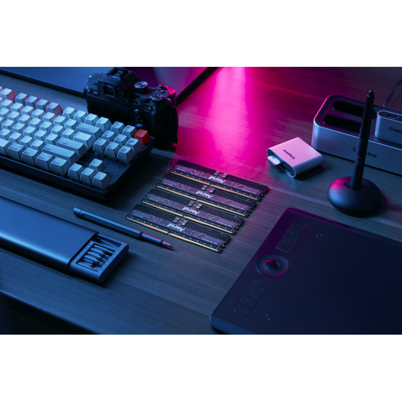 Kingston FURY Renegade Pro KF560R32RBEK4-128 DDR5-6000 ECC Registered Speicher-Kit, 128 GB (4 x 32 GB), schwarz