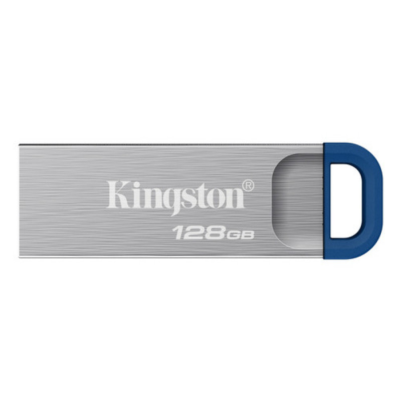 Kingston DataTraveler Kyson DTKNG2/128GB USB-Stick, 128 GB, USB 3.2 Gen 1, Metall