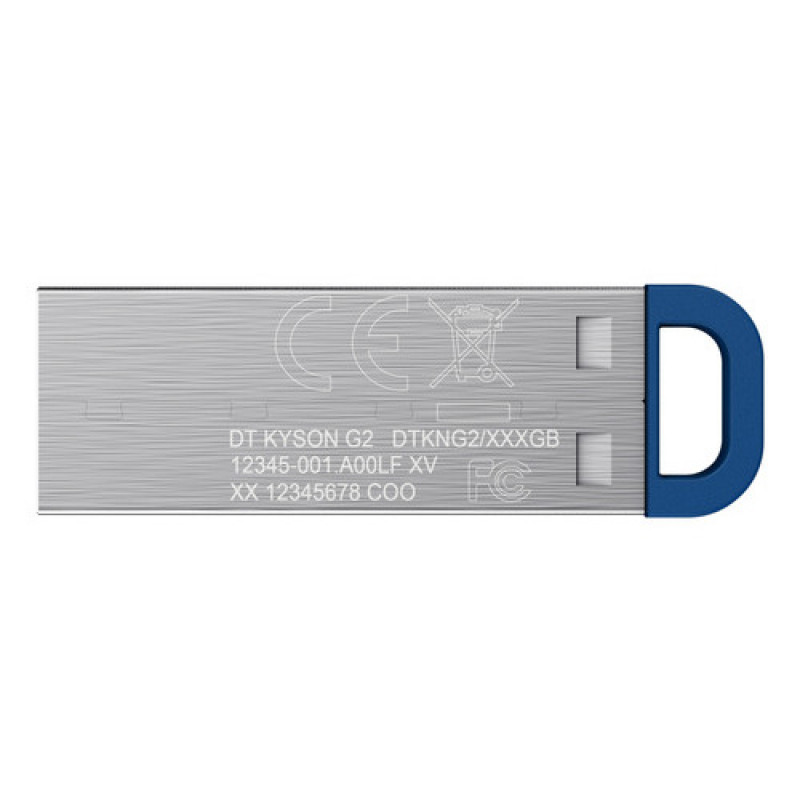 Kingston DataTraveler Kyson DTKNG2/128GB USB-Stick, 128 GB, USB 3.2 Gen 1, Metall