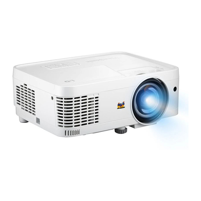 ViewSonic LSD300W-ST Kurzdistanzprojektor, 3300 ANSI-Lumen, DLP, WXGA (1280x800), weiß
