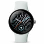 Google Pixel Watch 5 WiFi Smartwatch, 41 mm, Polished Silver / Fog, GA10898-DE