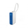 Targus HyperJuice Flex Mini Powerbank, 10.000 mAh, 30 W, USB-C PD, Blau