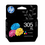 HP 305XL 3YM63AE#LS1 Original Tintenpatrone mit hoher Ergiebigkeit, dreifarbig, 5 ml