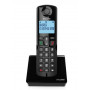 Alcatel S280 EWE DECT-Schnurlostelefon mit Freisprecheinrichtung, schwarz