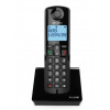 Alcatel S280 EWE DECT-Schnurlostelefon mit Freisprecheinrichtung, schwarz