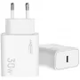 Ansmann Home Charger HC130PD USB-Ladegerät, 1x USB-C, PPS, PD, Quick Charge, 30 W, weiß