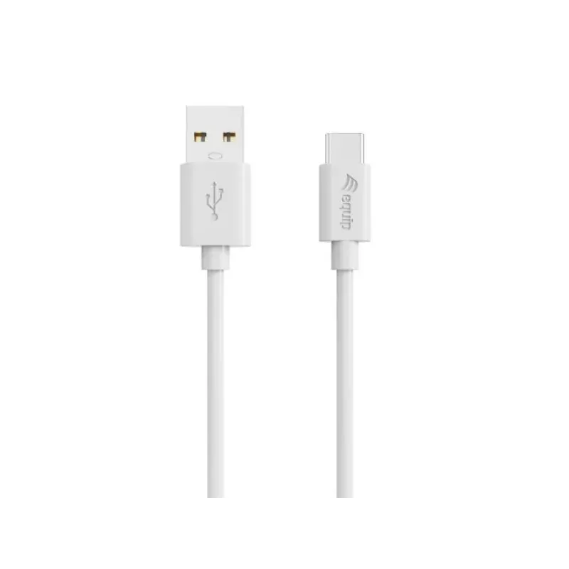 Equip 128846 USB-A-auf-USB-C-2.0-Kabel, 3 A, 0,5 m, weiß