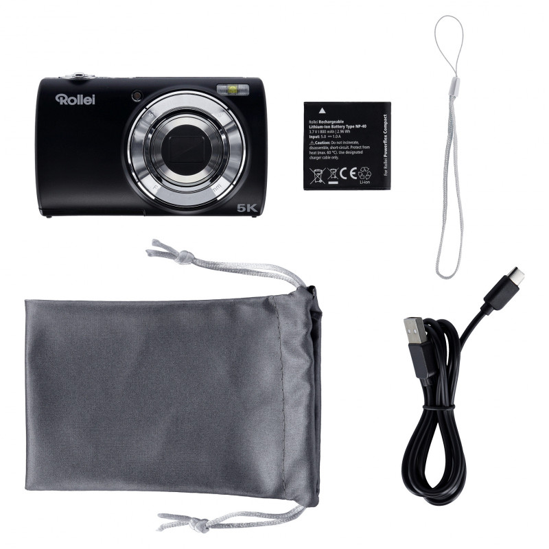 Rollei Powerflex Compact digitale Kompaktkamera, 1/2.3"-Sensor