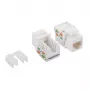 LogiLink NK4006 RJ45-Keystone-Modul, Cat.5e UTP, 90° Anlegetechnik, weiß