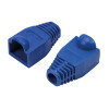 LogiLink MP0066 RJ45-Stecker Knickschutz 6,5 mm, blau (50 Stk.)