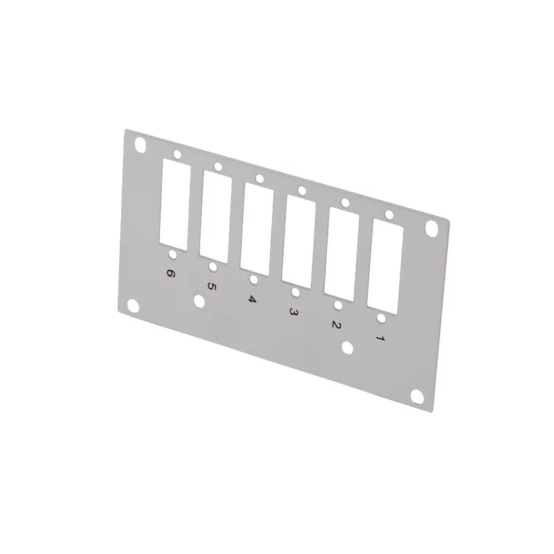 LogiLink FB5004 LWL-Frontplatte 6 SC-D / 6 LC-Q für Spleißverteiler