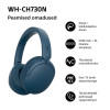 Sony WH-CH730N Bluetooth Over-Ear-Kopfhörer mit Mikrofon, blau