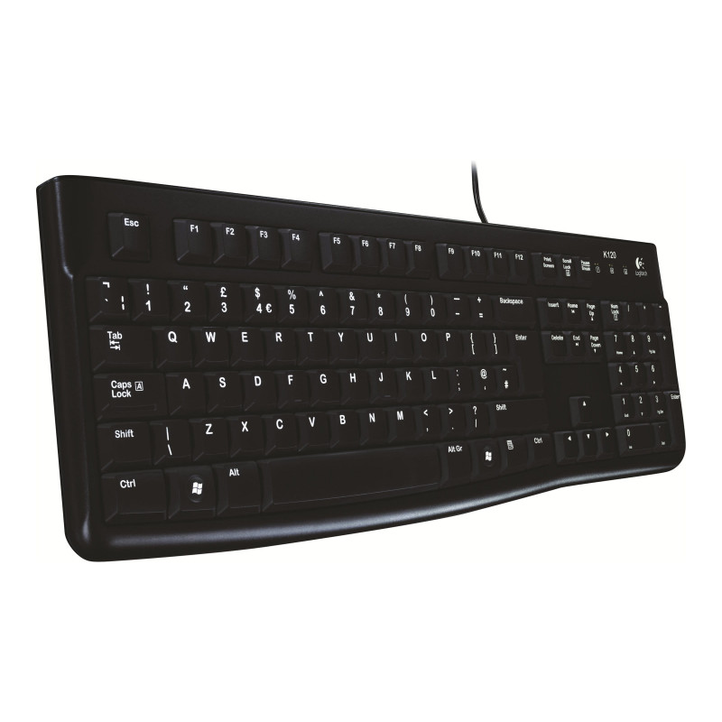 Logitech K120 920-002487 USB-Tastatur, estnisches Layout